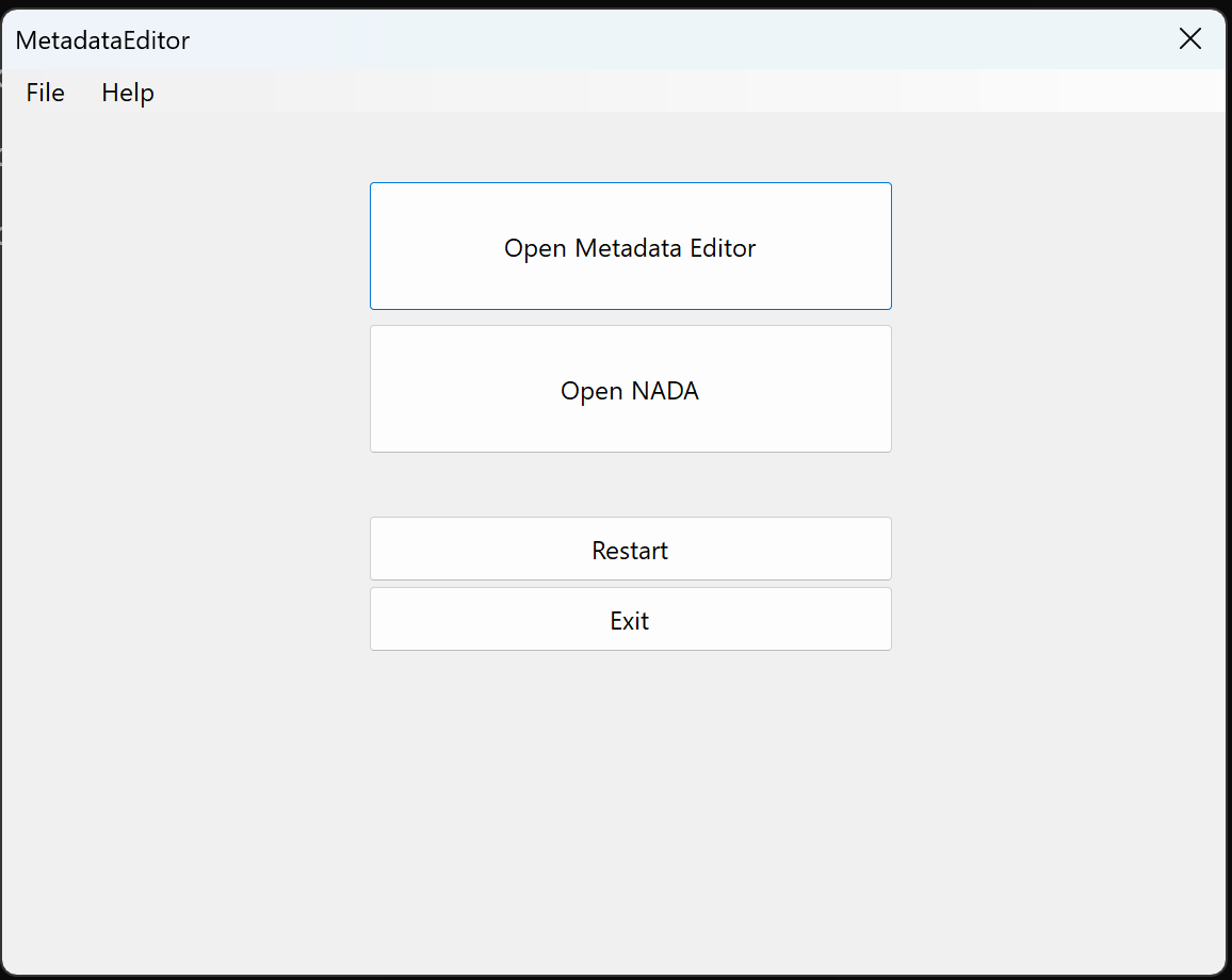 App Launcher interface